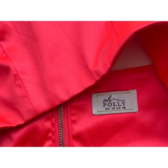 Oh Polly strappy top Size new with tags. Neon pink size 10: - Picture 3 of 4